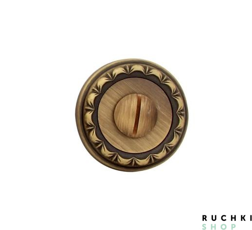 Сантехнический фиксатор WC 50D, Матовая бронза, Melodia 