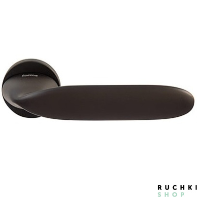 Ручка на розетке MOON 493 R, Черный, Forme 