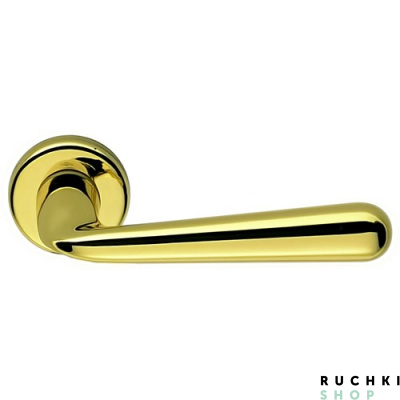 Ручка на розетке ROBODUE, Полированная латунь, Colombo  