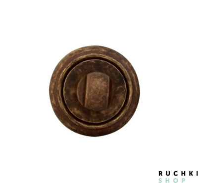 Сантехнический фиксатор WC 50V, Античная бронза, Melodia