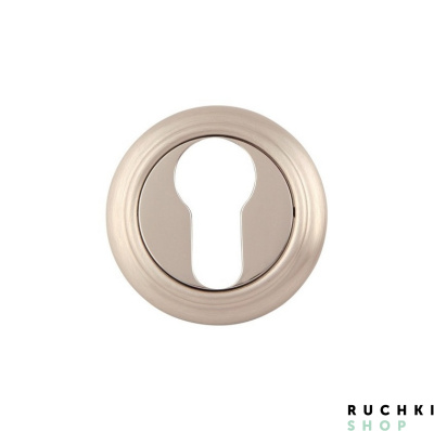 Накладка под цилиндр CUL 50V, Матовый хром/хром, Melodia