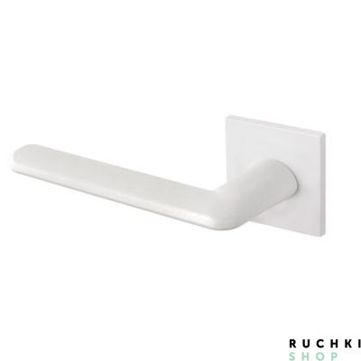 Ручка на розетке ELIPTICA 3098 5S Q, Белый матовый, Tupai 