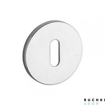 Накладка под ключ буратино 4045 5S RT, Полированный хром, Tupai 