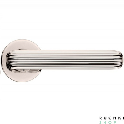 Ручка на розетке ZEPPELIN ZP12, Никель глянцевый, DND 