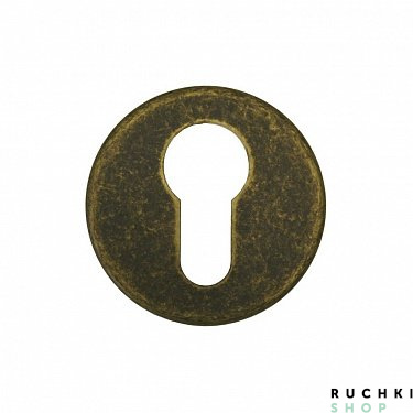 Накладка под цилиндр PBD12Y AF, Античная бронза, DND 