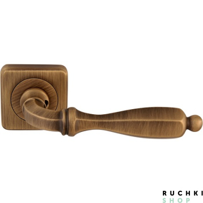 Ручка на розетке 50Z1 CAMILLA 298Z1, Матовая бронза, Melodia 