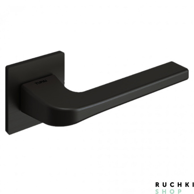 Ручка на розетке SUPRA 3097 5S Q, Черный матовый, Tupai