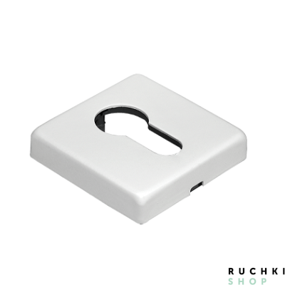 Накладка под цилиндр LUX-KH-Q, Белый, Morelli luxury 