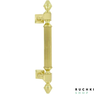 Ручка-скоба IMPERO MT 106 Z (ИМПЕРО) 365 мм, Полированная латунь, Zermat