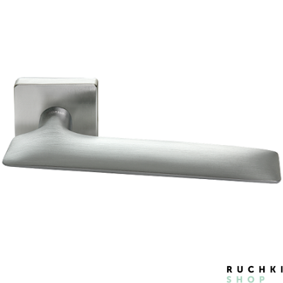 Ручка на розетке GALACTIC, Матовый хром, Morelli luxury