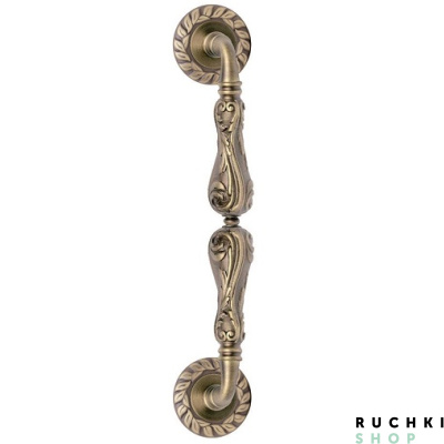 Ручка скоба 729 LIBRA 300 mm, Матовая бронза, Melodia