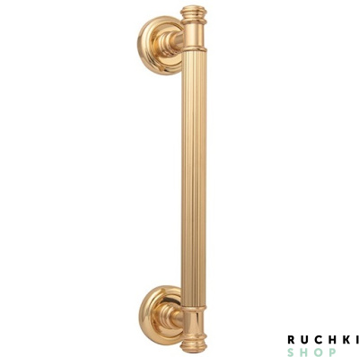 Ручка-скоба 790 RANJA 276 mm, Полированная латунь, Melodia 