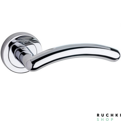 Ручка на розетке Dena, Полированный хром , Pasini