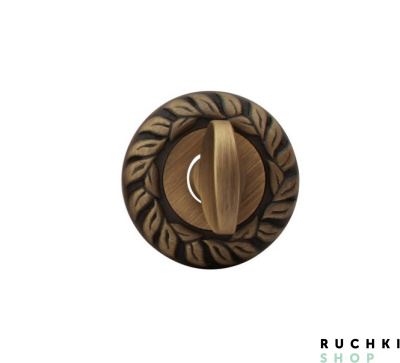 Сантехнический фиксатор WC 60mm , Матовая бронза, Melodia