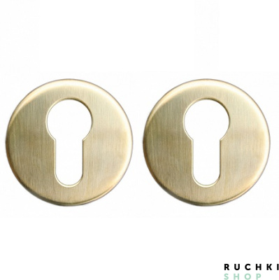 Накладка под цилиндр CD 63, Античная латунь, Colombo