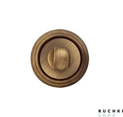 Сантехнический фиксатор WC 50V, Матовая бронза, Melodia