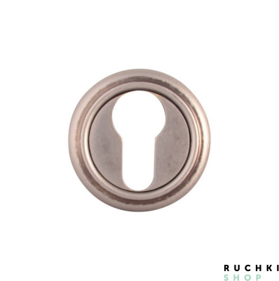 Накладка под цилиндр CUL 50V, Французское серебро, Melodia