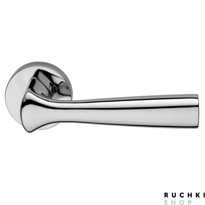 Ручка на розетке Movida, Полированный хром, DND 