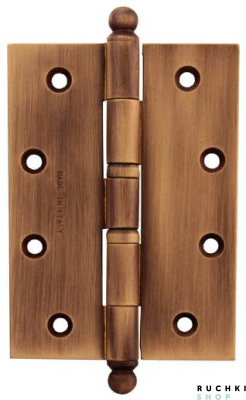 Петля универсальная 522А 126*89*3 мм, Матовая бронза, Melodia