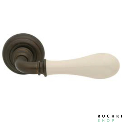 Ручка на розетке DOGE, Античная бронза, Mandelli