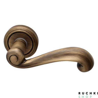 Ручка на розетке 50V RICCIO (РИЧЧИО) 131V, Матовая бронза, Melodia