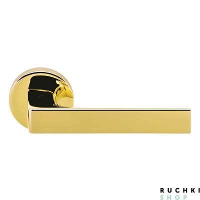 Ручка на розетке Robocinque ID 61, Полированная латунь, Colombo