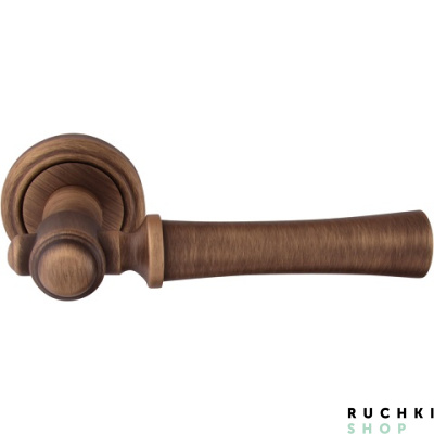 Ручка на розетке 50V CARLO 283V, Матовая бронза, Melodia 