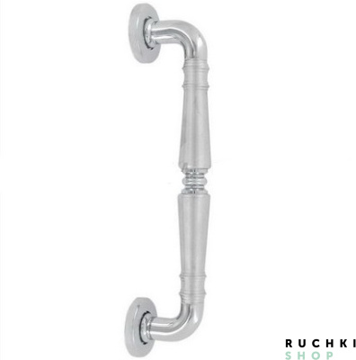 Ручка-скоба DANIELA (ДАНИЭЛА) 245 мм, Матовый хром/хром, Martinelli 