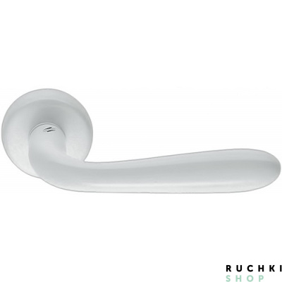 Ручка на розетке ROBOT (Робот), Белый матовый, Colombo 