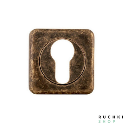 Накладка под цилиндр CUL 50Z1, Античная бронза, Melodia