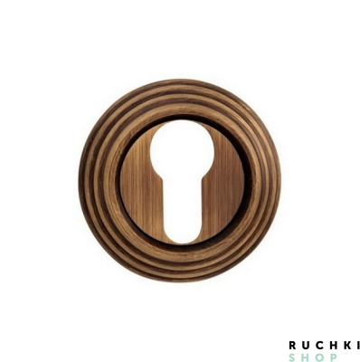 Накладка под цилиндр CUL 50P, Матовая бронза, Melodia