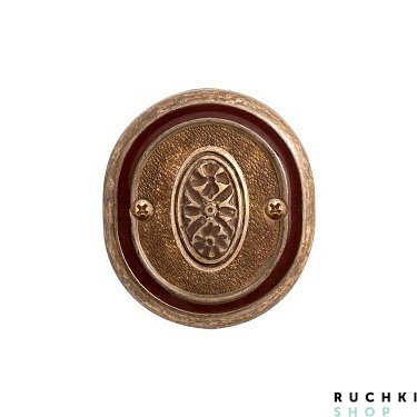 Сантехнический фиксатор ВК 70 OB BRI, Бронза состаренная+эмаль, Val de fiori 