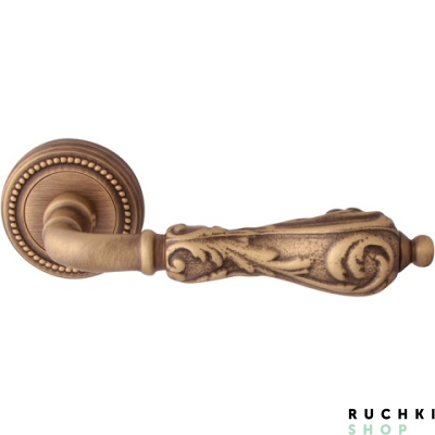 Ручка на розетке 50L LIBRA 229L, Матовая бронза, Melodia 