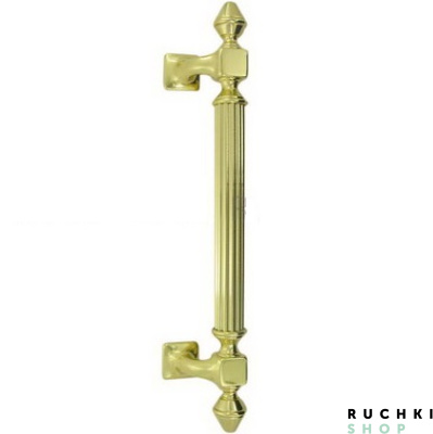 Ручка-скоба IMPERO MT 108 Z (ИМПЕРО) 500 мм, Полированная латунь, Zermat