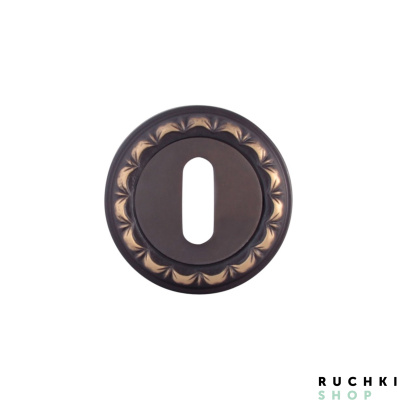 Накладка под ключ буратино PAT 50D, Затемненная бронза, Melodia