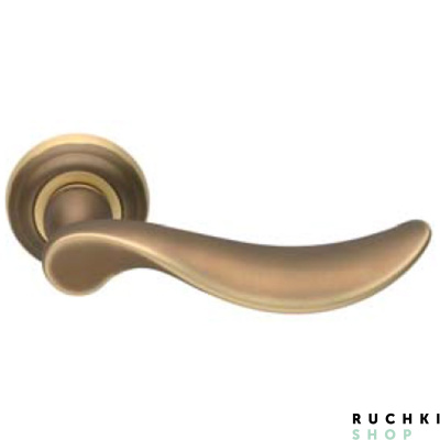 Ручка на розетке NORMA, Матовая бронза, Mandelli