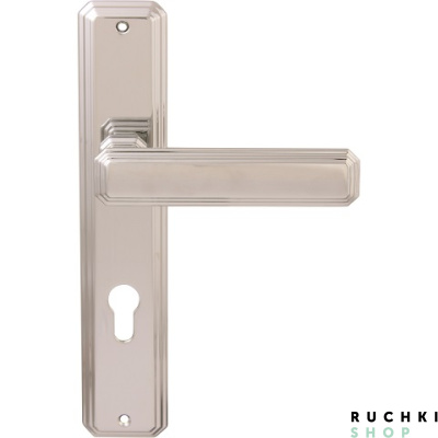 Ручка на планке THEMIS 217/P RAT CYL, Полированый хром, Forme