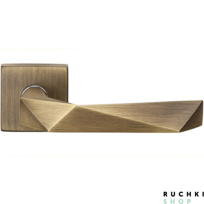 Ручка на розетке LUXURY 02 LU14, Бронза вестерн, DND 