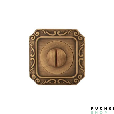 Сантехнический фиксатор WC 50Q, Матовая бронза, Melodia 