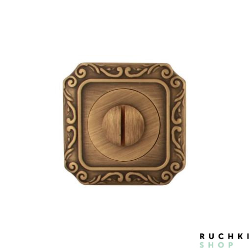 Сантехнический фиксатор WC 50Q, Матовая бронза, Melodia 