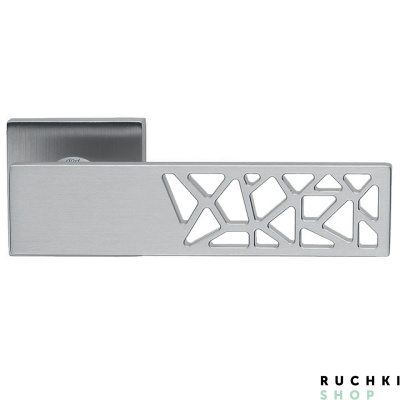 Ручка на розетке ARETE 02 AT18, Матовый хром, DND 