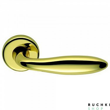 Ручка на розетке MACH, Полированная латунь, Colombo