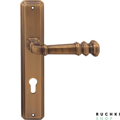 Ручка на планке ATLAS 159/P RAT CYL, Матовая бронза , Forme 