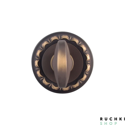 Сантехнический фиксатор WC 50D, Затемненная бронза, Melodia 