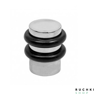 Ограничитель дверной CD 412, Хром полированный, Colombo 