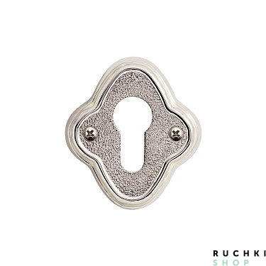 Накладка под цилиндр  ET 73 CP/W, Полированный хром+эмаль, Val de fiori 