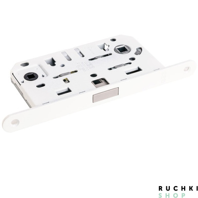 Замок магнитный под завертку WC 96 мм Mediana Polaris, белый, AGB