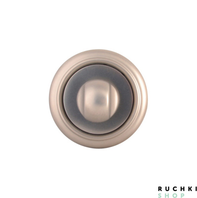 Сантехнический фиксатор WC 50V, Матовое серебро, Melodia