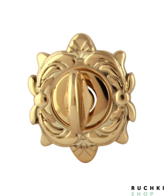 Сантехнический фиксатор WC 50Z, Полированная латунь, Melodia 