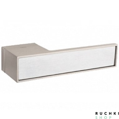 Ручка на розетке BIG LINE Vario 3084 RE  под индивидуальную Вставку Никель матовый Tupai